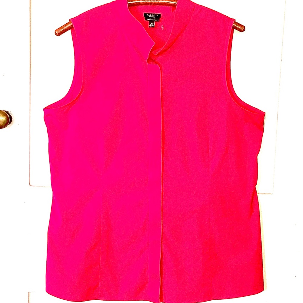 Talbots Wrinkle Resistant Sleeveless Blouse NWOT